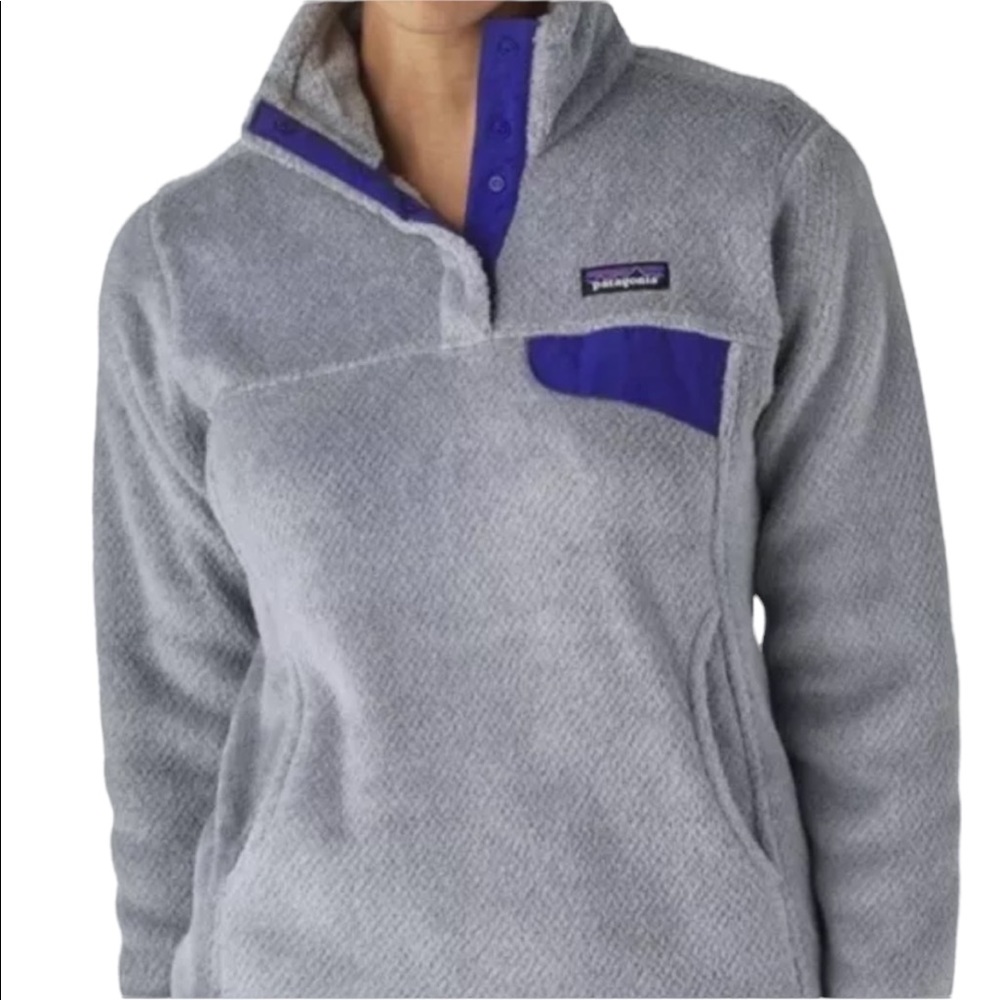 Patagonia Women’s Re-Tool Gray Pullover Jacket